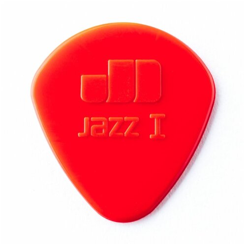 Dunlop 47R1N Nylon Jazz I Round Tip упаковка красных медиаторов, (24шт