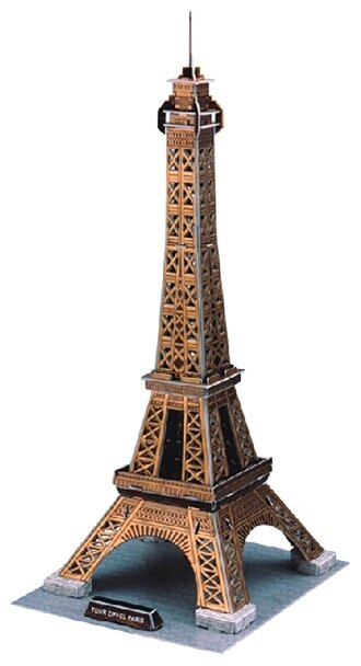 3D-пазл CubicFun Эйфелева башня, 39 деталей