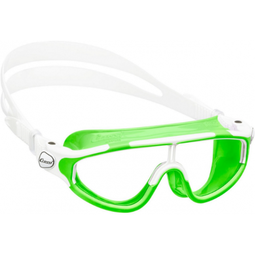 Очки Cressi Baloo Kid-Белый & Зеленый очки маска для плавания cressi baloo orange