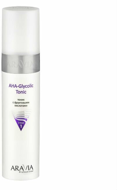 Aravia Professional Тоник для лица с фруктовыми кислотами AHA Glycolic Tonic 250 мл 1 шт