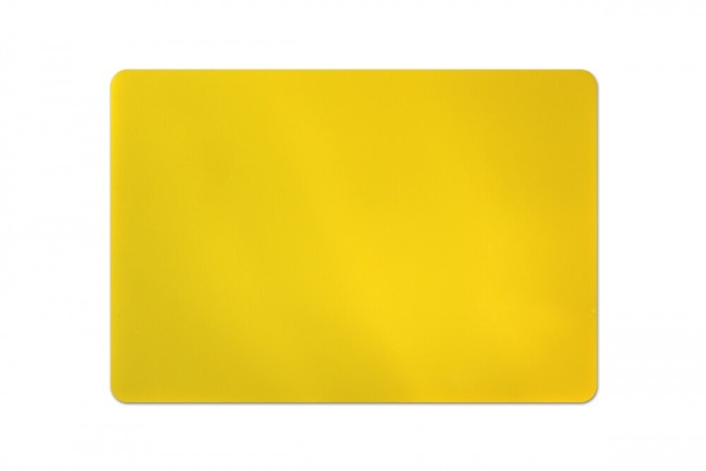 Доска разделочная 600х400х18 мм желтая Viatto SZ6040yellow