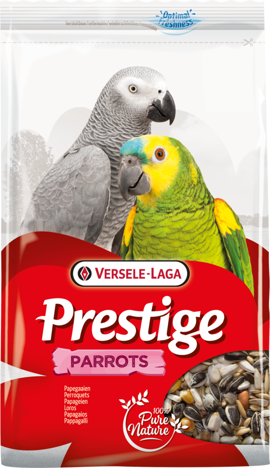 Корм VERSELE-LAGA PRESTIGE PARROTS для крупных попугаев 1 кг.