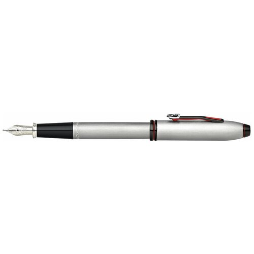 Перьевая ручка Cross Townsend Ferrari Brushed Aluminum, перо среднее M CROSS MR-FR0046-61MS