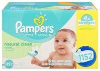 Влажные салфетки Pampers Natural Clean 20 шт.