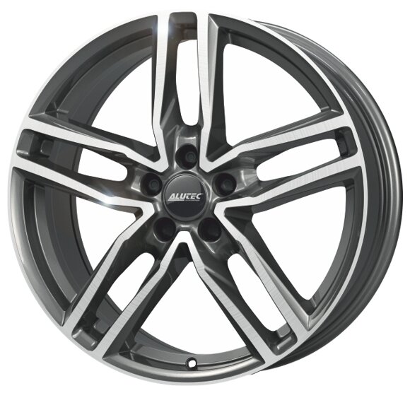 Колесные диски Alutec Ikenu 6.5x16 5x114.3 ET38 D70.1 Graphite Front Polished