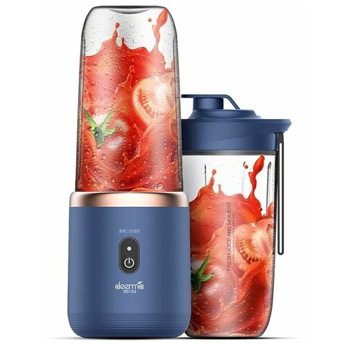 блендер deerma juice blender dem nu30 Блендер Deerma DEM-NU-06, синий