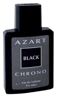 Туалетная вода мужская AZART CHRONO BLACK, 100 мл