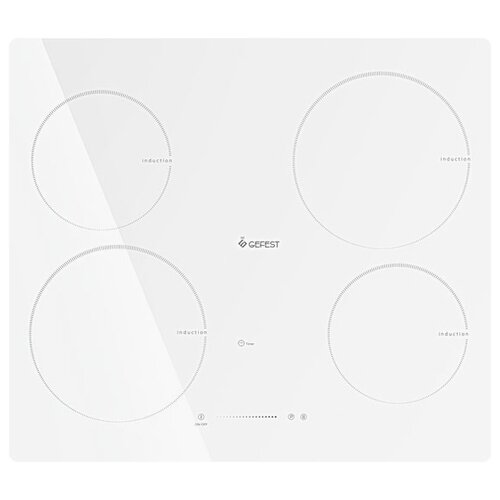 Индукционная варочная поверхность Gefest ЭС В СН 4232 К12 белый 3706000₽