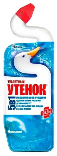 Средство для сантехники Туалетный Утенок "Ассорти", 750мл (9027/УТ)