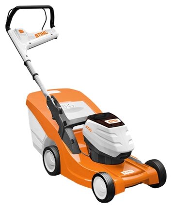 Аккумуляторная газонокосилка STIHL RMA 443 C (без АКБ и ЗУ),  без АКБ и ЗУ, 41 см