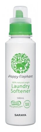 Saraya Кондиционер для белья Happy Elephant, 0.5 л