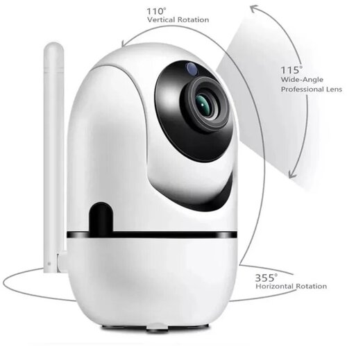 IP камера видеонаблюдения с функцией WiFi и картой памяти на 64 гб и разрешением Full HD 179900₽