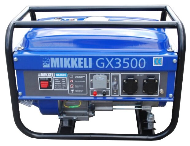Бензиновый генератор Mikkeli GX3500 (2700 Вт)