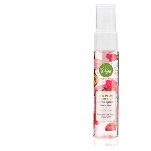 Baby Brigh Парфюмированный спрей для тела Красная слива и фрезия 20 ml.