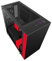 Компьютерный корпус NZXT H400i Black/red