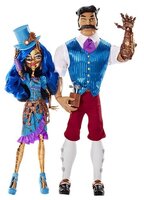 Кукла Monster High Комик-Кон Робекка и Хексика Стим, 26 см, DKB39