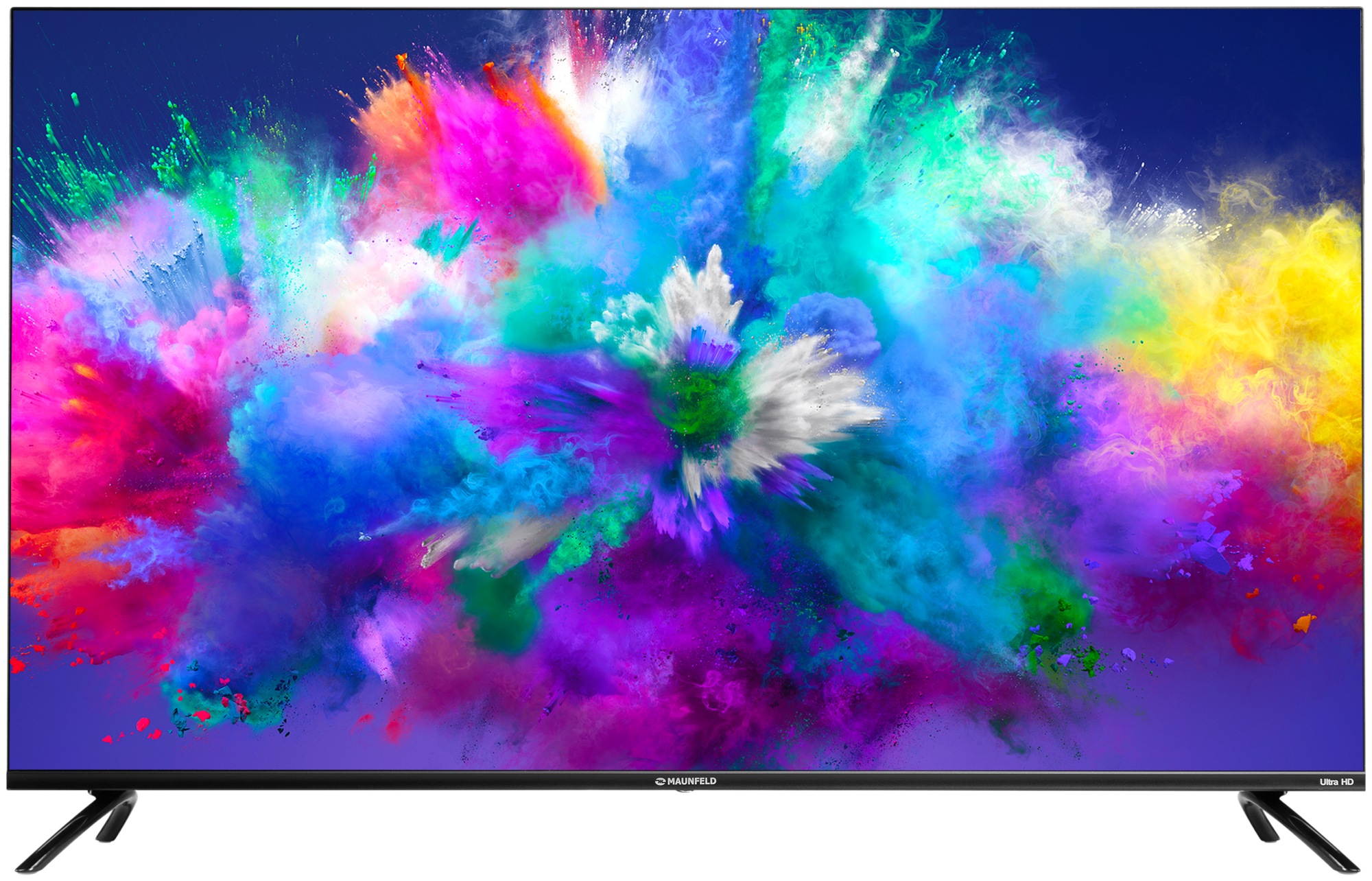 50" Телевизор MAUNFELD MQT50USD03, QLED, 4K Ultra HD, Android TV