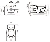 Унитаз Ideal STANDARD Connect E814901