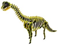 Сборная модель Чудо-Дерево Брахиозавр (цветной) (JC013)