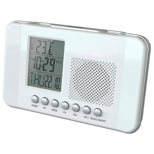 Радиобудильник Сигнал CR-204 белый 90600₽