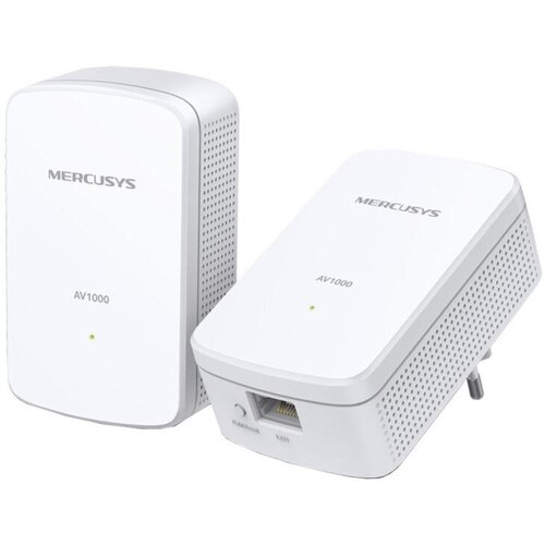 Сетевой адаптер Powerline Mercusys MP500 KIT AV1000 Gigabit Ethernet (упак