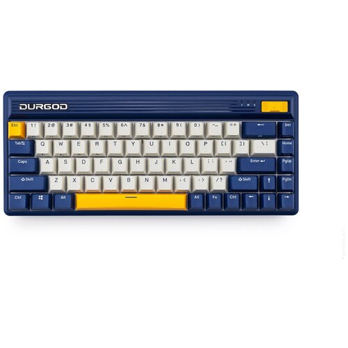 Беспроводная механическая клавиатура Durgod Fusion Navigator переключатели Cherry MX Silent Red английская раскладка 1349000₽