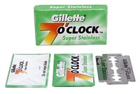 Лезвия для T-образного станка Gillette Super Stainless 7 o'clock 100 шт.