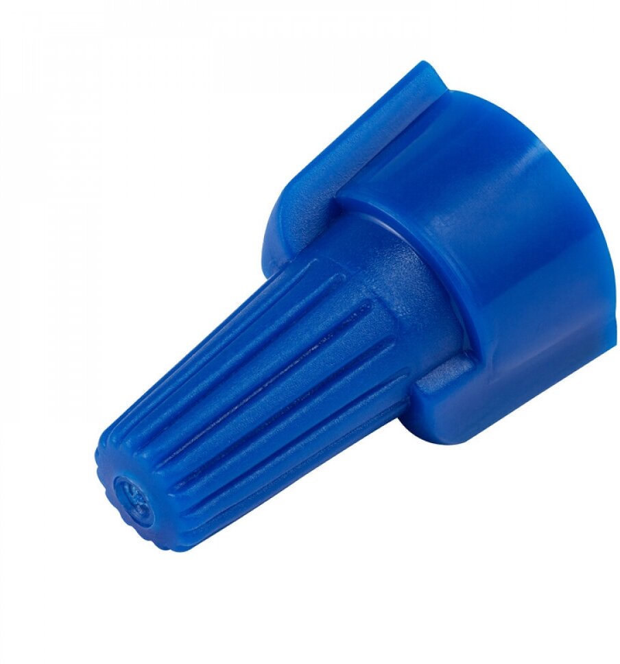 Соединительный изолирующий зажим СИЗ-Л-2 12 мм2 с лепестками синий 10 шт./уп. duwi 26670 9