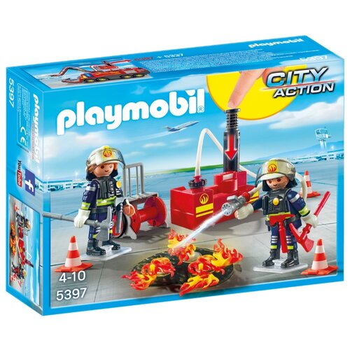 фото Конструктор playmobil city action 5397 пожарный насос