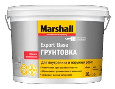 Грунт универсальный акриловый Marshall Export base 25 л.