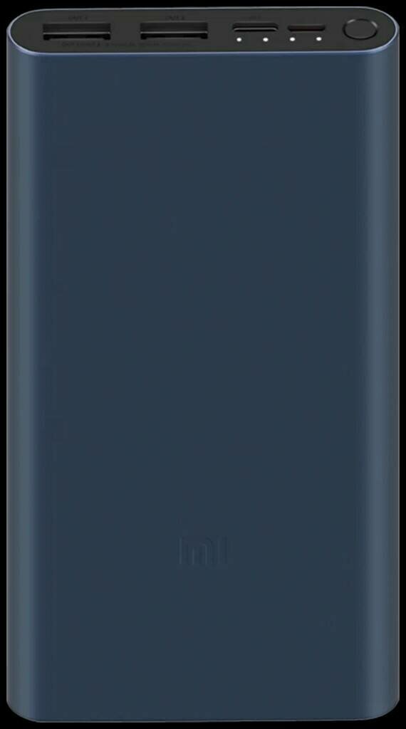 Xiaomi Mi Power Bank 3, 10000 mAh, черный