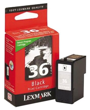 Картридж Lexmark 36, 18C2130E (чёрный, 175 стр)