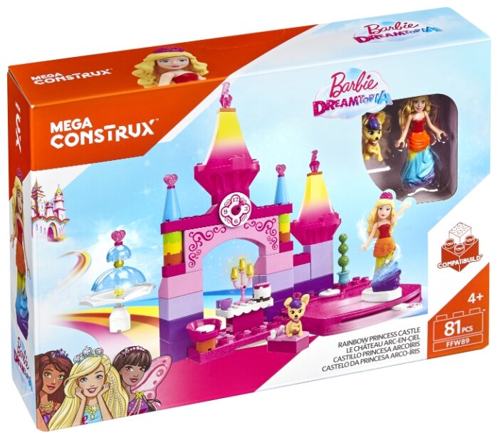 barbie lego castle