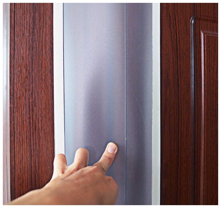 Чехол для защиты дверных петель от детей 120х18см. Лента для защиты детских пальцев от защемления в двери.