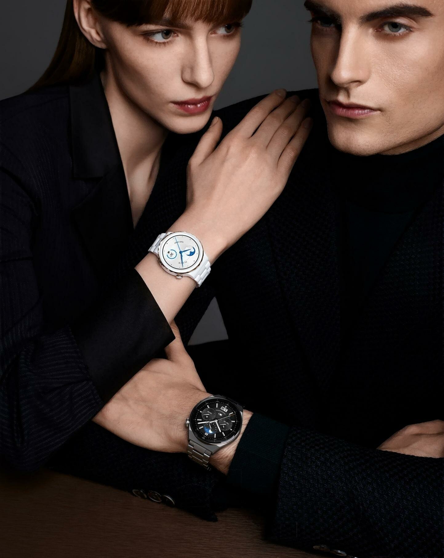 Умные часы HUAWEI Watch GT 3 Pro, белый керамический корпус с серебряным безелем - фото №17