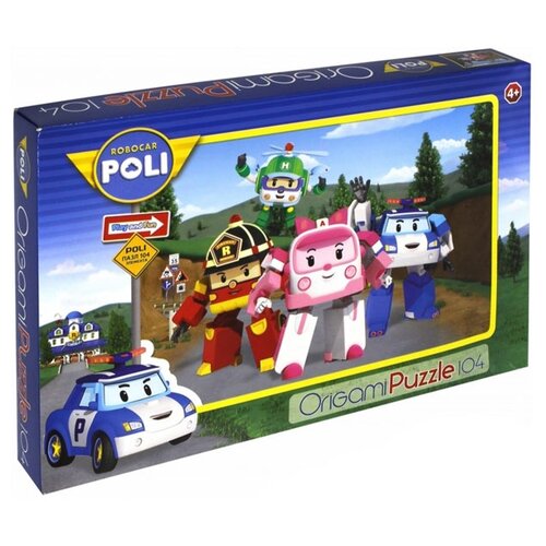 фото Пазл origami robocar poli (05800), 104 дет.