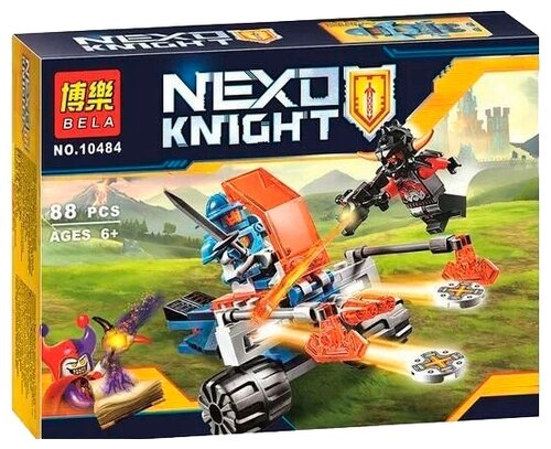 Конструктор Lari (Bela) Nexo Knight 10484 Королевский боевой бластер, 88 дет.