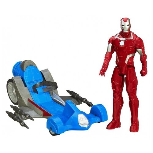 Игровой набор Hasbro Avengers Титаны Мститель и транспортное средство А7363