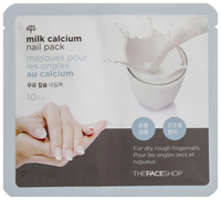 Маска The Face Shop Milk Calcium Nail Pack