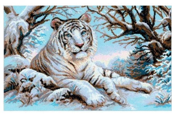 Набор для вышивания Риолис 1184 Бенгальский тигр, 60*40 см