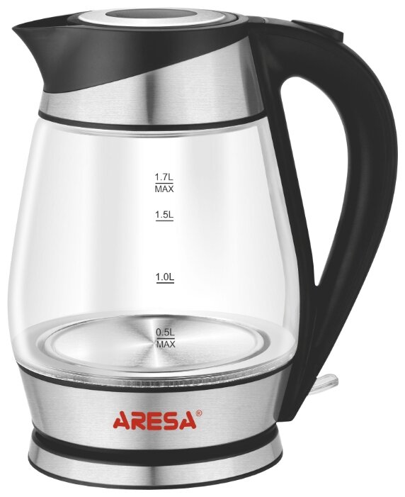 чайник ARESA AR-3440 2000Вт, 1,7л стекло