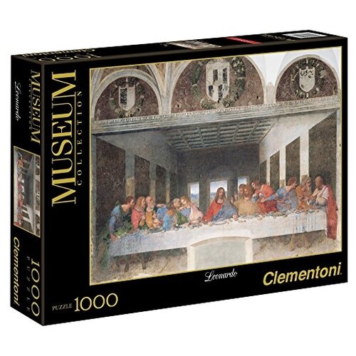 пазл clementoni 1000 деталей леонардо тайная вечеря Пазл Clementoni Museum Collection Тайная Вечеря. Леонардо (31447), 1000 дет.
