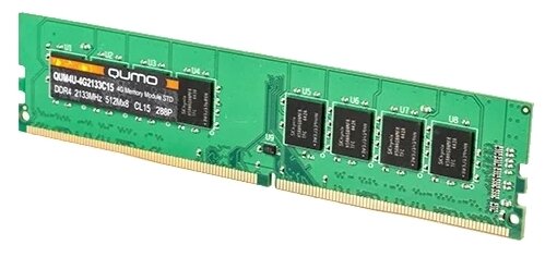 Оперативная память для компьютера QUMO QUM4U-16G2400P16 DIMM 16Gb DDR4 2400 MHz QUM4U-16G2400P16