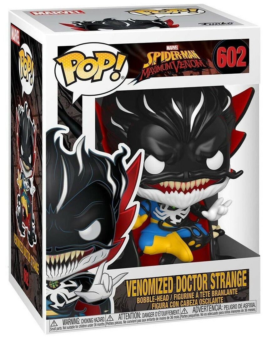 Funko 46458F Фигурка Funko POP! Bobble: Marvel: Marvel Venom S3: Doctor Strange - фото №5