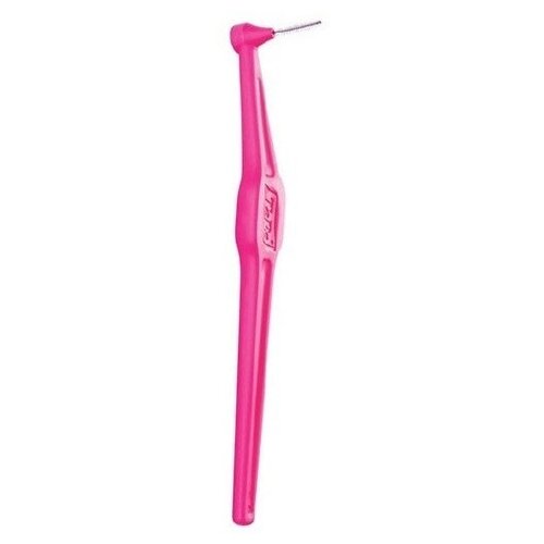 Зубной ершик TePe Angle 0 Pink, pink, 6 шт., диаметр щетинок 0.4 мм набор ёршиков tepe angle size 5 0 8 мм 6 шт