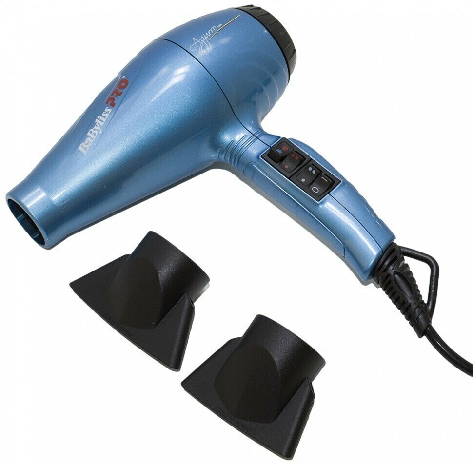 BB Фен Babyliss Pro Azzurro 2100W - фотография № 6