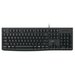 Dareu Клавиатура проводная LK185 Black черный , мембранная, 104 клавиши, EN RU, 1,8м