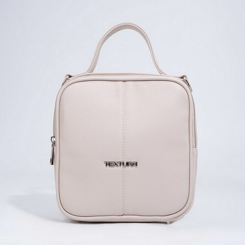 фото Сумка кросс-боди textura, бежевый