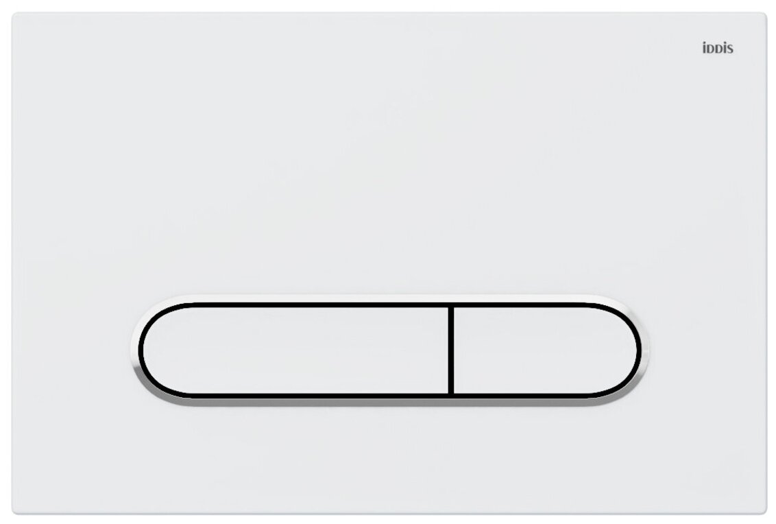 Клавиша смыва универсальная белая Unifix 001 IDDIS UNI01WCi77