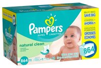 Влажные салфетки Pampers Natural Clean 20 шт.